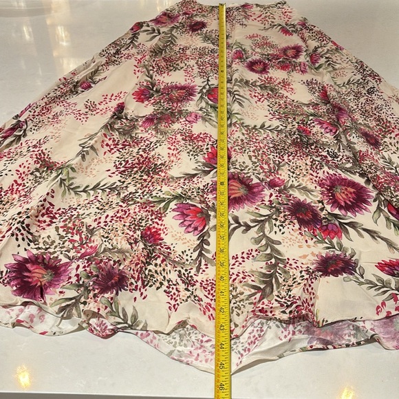 Haute Hippie Wild Flower Maxi Skirt NWT Sz 0 - Picture 4 of 6